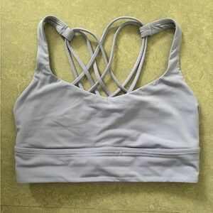 Lululemon Lilac Mauve Strappy Sports Bra